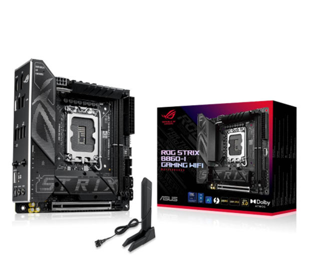 ASUS Płyta główna ROG STRIX B860-I GAMING WIFI s1851 4DDR5 TB ITX - 1307461 - zdjęcie 7